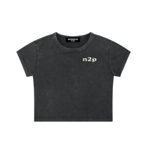 Snow Washed Crop Top