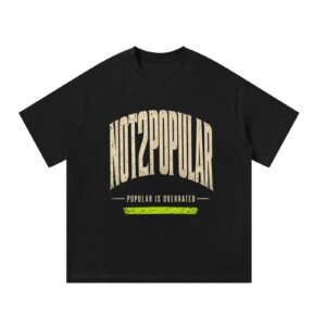 not2popular Unisex Oversized T-Shirt