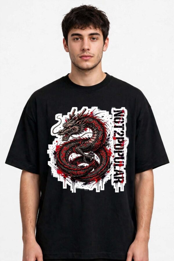 Streetwear Loose Drop Shoulder T-Shirt