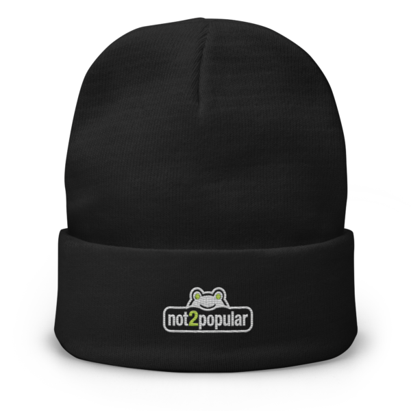 Embroidered Beanie